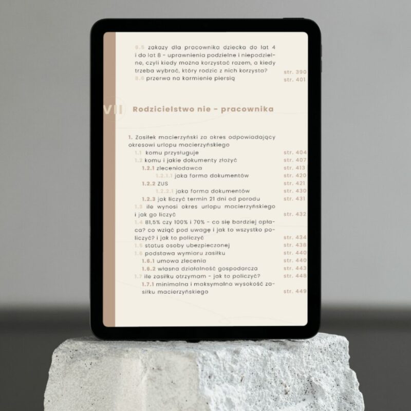 Prawa i obowiązki rodzica (od ciąży przez urlopy rodzicielskie aż po powrót do pracy) 2025 - obrazek 13