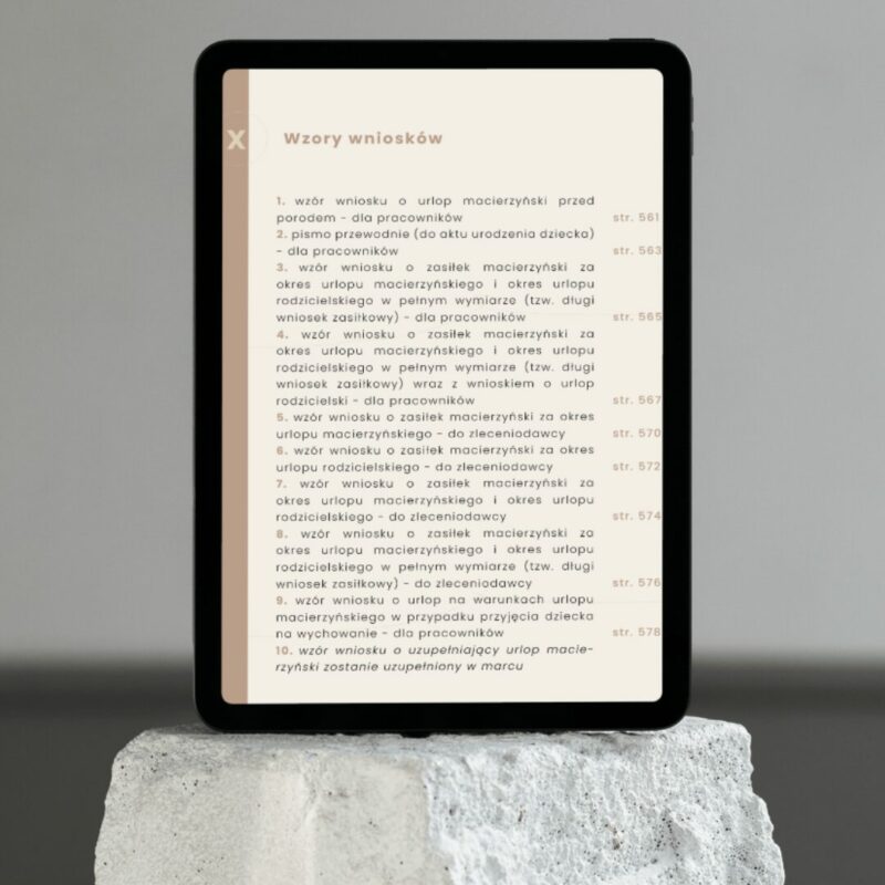 Prawa i obowiązki rodzica (od ciąży przez urlopy rodzicielskie aż po powrót do pracy) 2025 - obrazek 18