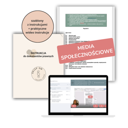 Regulamin sprzedaży przez media społecznościowe (produkty cyfrowe i fizyczne)